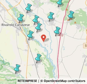 Mappa Via Lusigliè, 10090 San Giorgio Canavese TO, Italia (4.55636)