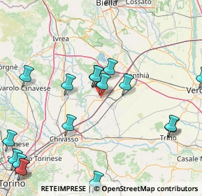 Mappa Via Livorno, 13043 Cigliano VC, Italia (20.982)