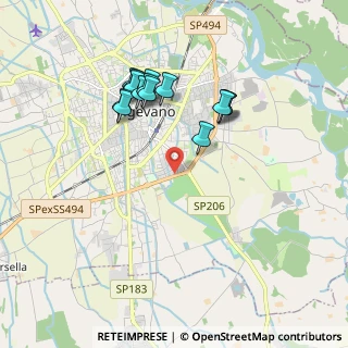 Mappa Via Emilio Galli, 27029 Vigevano PV, Italia (1.75143)