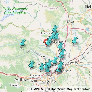Mappa Cascina Ingleisa, 10070 Barbania TO, Italia (15.371)