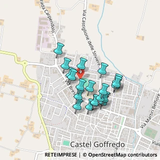 Mappa Via Giacomo Puccini, 46042 Castel Goffredo MN, Italia (0.3565)