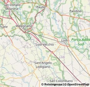 Mappa 26855 Lodi Vecchio LO, Italia (7.7065)