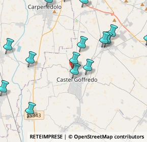 Mappa Via Alessandro Volta, 46042 Castel Goffredo MN, Italia (5.826)