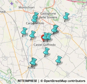 Mappa Via Alessandro Volta, 46042 Castel Goffredo MN, Italia (6.42615)