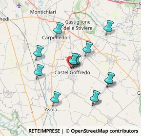 Mappa Via Alessandro Volta, 46042 Castel Goffredo MN, Italia (6.63769)