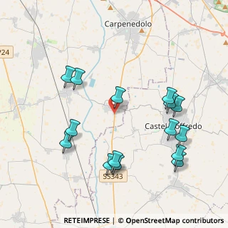 Mappa Via Argine, 25010 Acquafredda BS, Italia (4.38133)