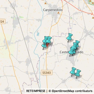 Mappa Via Argine, 25010 Acquafredda BS, Italia (4.09545)