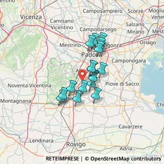 Mappa , 35020 Due Carrare PD, Italia (9.67813)