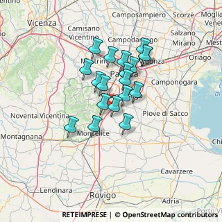 Mappa , 35020 Due Carrare PD, Italia (10.42895)