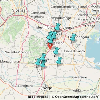 Mappa , 35020 Due Carrare PD, Italia (9.78727)
