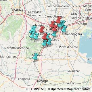 Mappa , 35020 Due Carrare PD, Italia (10.61944)