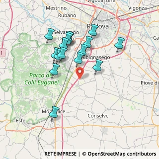 Mappa , 35020 Due Carrare PD, Italia (6.9025)