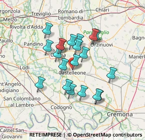 Mappa Via Monsignor Maruti, 26012 Castelleone CR, Italia (11.356)