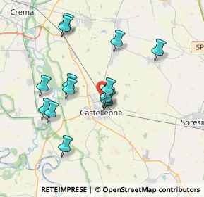 Mappa Via Monsignor Maruti, 26012 Castelleone CR, Italia (3.40286)