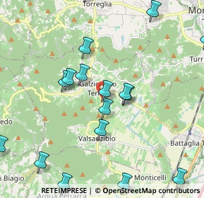 Mappa 35030 Galzignano Terme PD, Italia (2.67684)