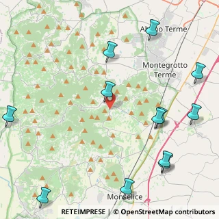 Mappa 35030 Galzignano Terme PD, Italia (5.81083)