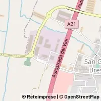Map San Gervasio Bresciano