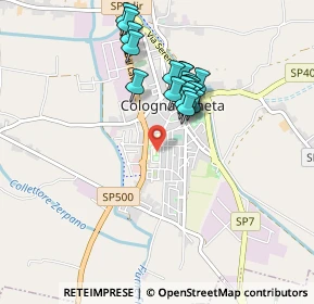 Mappa Via Gaspari Colonnello, 37044 Cologna Veneta VR, Italia (0.748)