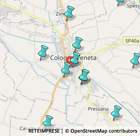 Mappa Via Gaspari Colonnello, 37044 Cologna Veneta VR, Italia (2.14)