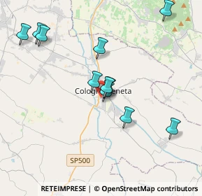 Mappa Via Gaspari Colonnello, 37044 Cologna Veneta VR, Italia (3.76182)