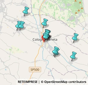 Mappa Via Gaspari Colonnello, 37044 Cologna Veneta VR, Italia (2.61467)