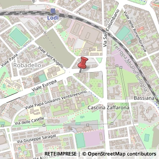 Mappa Via Sant'Angelo, 9, 26900 Lodi, Lodi (Lombardia)