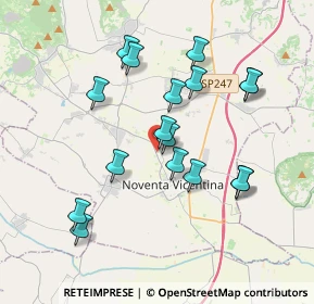 Mappa Via Godicello, 36025 Noventa Vicentina VI, Italia (3.53824)