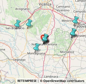 Mappa Via Godicello, 36025 Noventa Vicentina VI, Italia (10.91364)