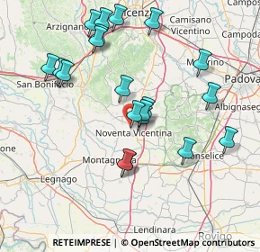 Mappa Via Godicello, 36025 Noventa Vicentina VI, Italia (15.3245)