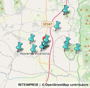 Mappa Via del Progresso, 36025 Noventa Vicentina VI, Italia (3.13533)