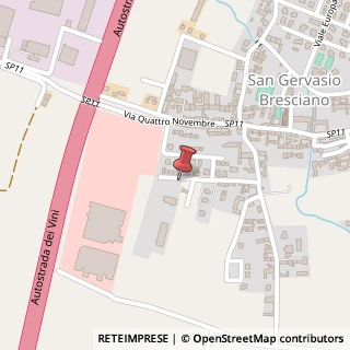 Mappa Via Brede di Sopra, 35, 25020 San Gervasio Bresciano, Brescia (Lombardia)