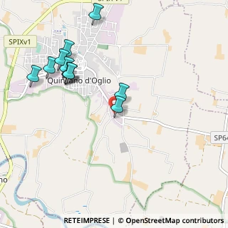 Mappa Via Industriale, 25027 Quinzano d'Oglio BS, Italia (1.10182)