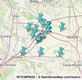 Mappa 13041 Bianzè VC, Italia (9.57438)