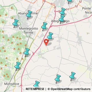 Mappa 35020 Carrara San Giorgio PD, Italia (6.01083)