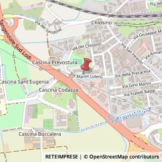 Mappa Via Precacesa, 2, 26900 Lodi, Lodi (Lombardia)