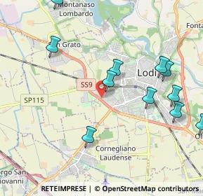 Mappa S.s. 9 Km. 298, 26900 Lodi LO, Italia (2.31)