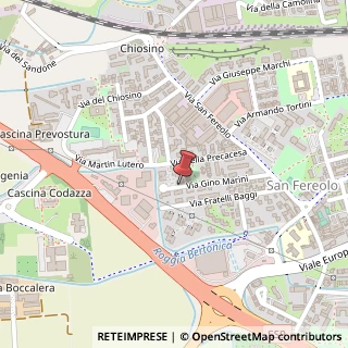 Mappa Via Gino Marini, 14, 26900 Lodi, Lodi (Lombardia)