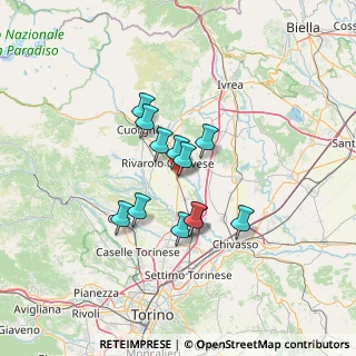 Mappa Via Micheletto, 10080 Feletto TO, Italia (9.86)