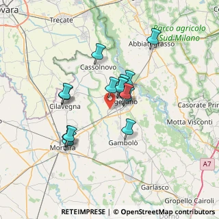 Mappa Via Gabriele D'Annunzio, 27029 Vigevano PV, Italia (5.54733)