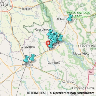 Mappa Via Gabriele D'Annunzio, 27029 Vigevano PV, Italia (4.56364)