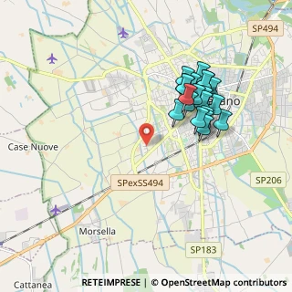 Mappa Via Gabriele D'Annunzio, 27029 Vigevano PV, Italia (1.7365)