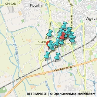 Mappa Via Gabriele D'Annunzio, 27029 Vigevano PV, Italia (0.65)