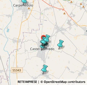 Mappa Via Tiepolo, 46042 Castel Goffredo MN, Italia (5.5115)