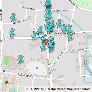 Mappa Piazza G. Mazzini, 10014 Caluso TO, Italia (0.09667)