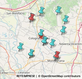 Mappa Via Quari Sinistra, 37044 Cologna Veneta VR, Italia (7.352)