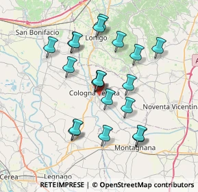 Mappa Via Quari Sinistra, 37044 Cologna Veneta VR, Italia (6.6875)