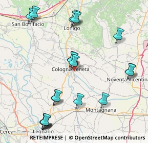 Mappa Via Quari Sinistra, 37044 Cologna Veneta VR, Italia (9.821)