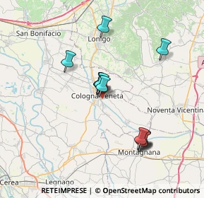 Mappa Via Quari Sinistra, 37044 Cologna Veneta VR, Italia (6.53583)