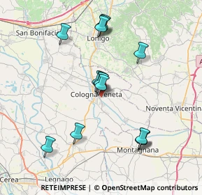 Mappa Via Quari Sinistra, 37044 Cologna Veneta VR, Italia (7.16)