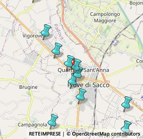 Mappa Via Martiri delle Foibe, 35028 Piove di sacco PD, Italia (2.34)